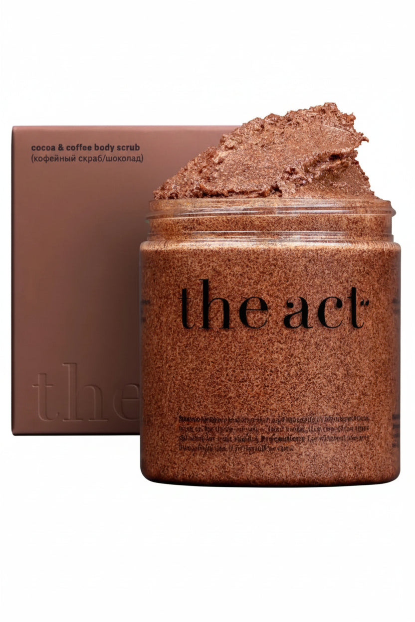 The Act Exfoliant de corp tonifiant Cocoa & Coffee, 300 g